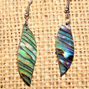 <3 $6 - $12  Enchanting Abalone Dangle Earrings <3